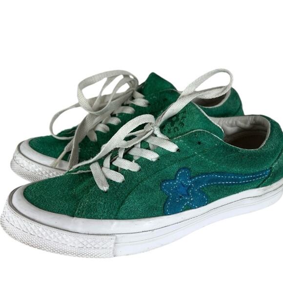 Converse Tyler, the Creator Golf Le Fleur One Star Jolly Green “Hairy” M4 / W6 - Picture 2 of 10
